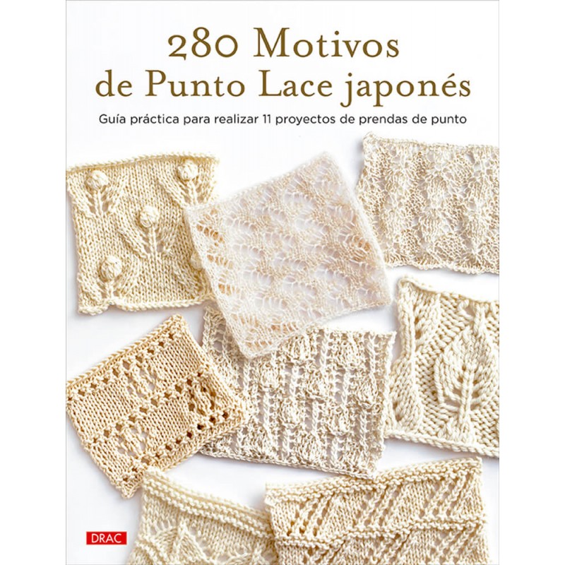 LIBRO 280 MOTIVOS DE PUNTO LACE JAPONÉS