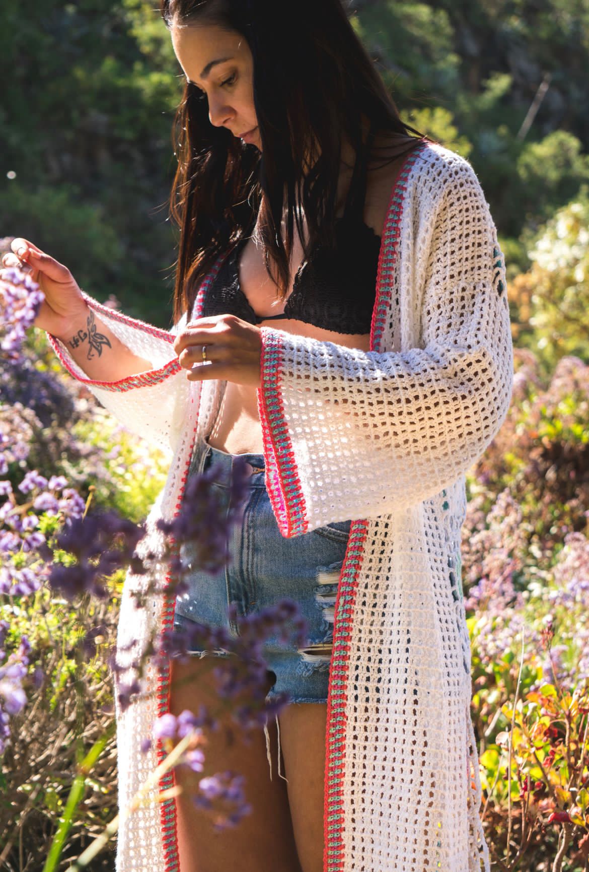 Kit Kimono By Happy - Flower Power