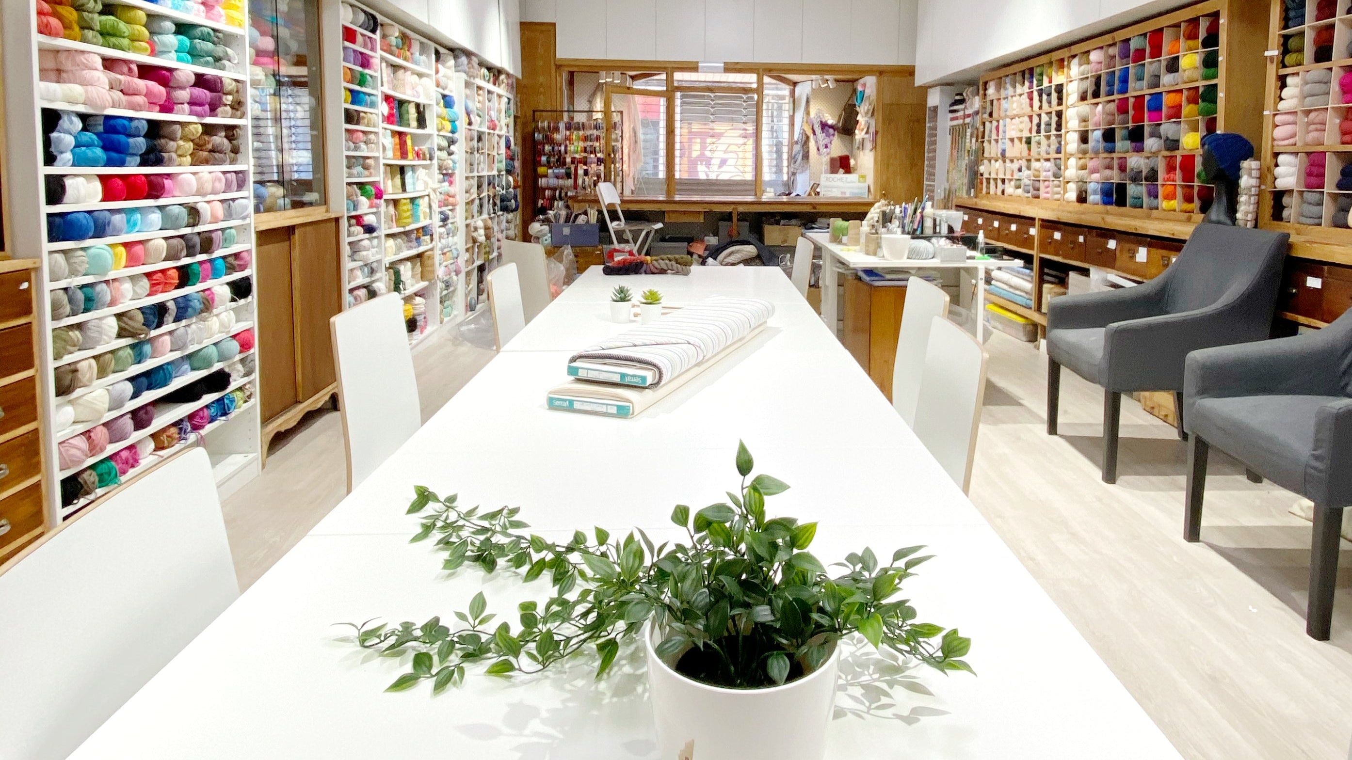 Tienda de lanas y experiencias handmade en Sarrià Barcelona