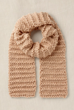 DMC - KIT Bufanda envolvente - Mindful Making The Snuggle Scarf knitting