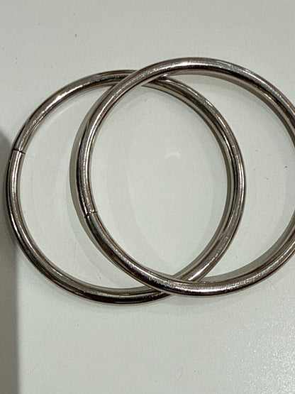 ARO METALICO PARA BOLSOS (PAREJA DE DOS UNIDADES)