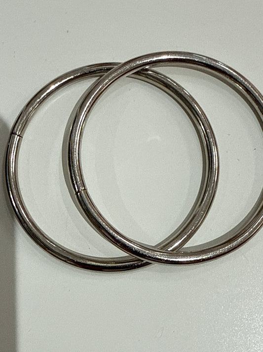 ARO METALICO PARA BOLSOS (PAREJA DE DOS UNIDADES)