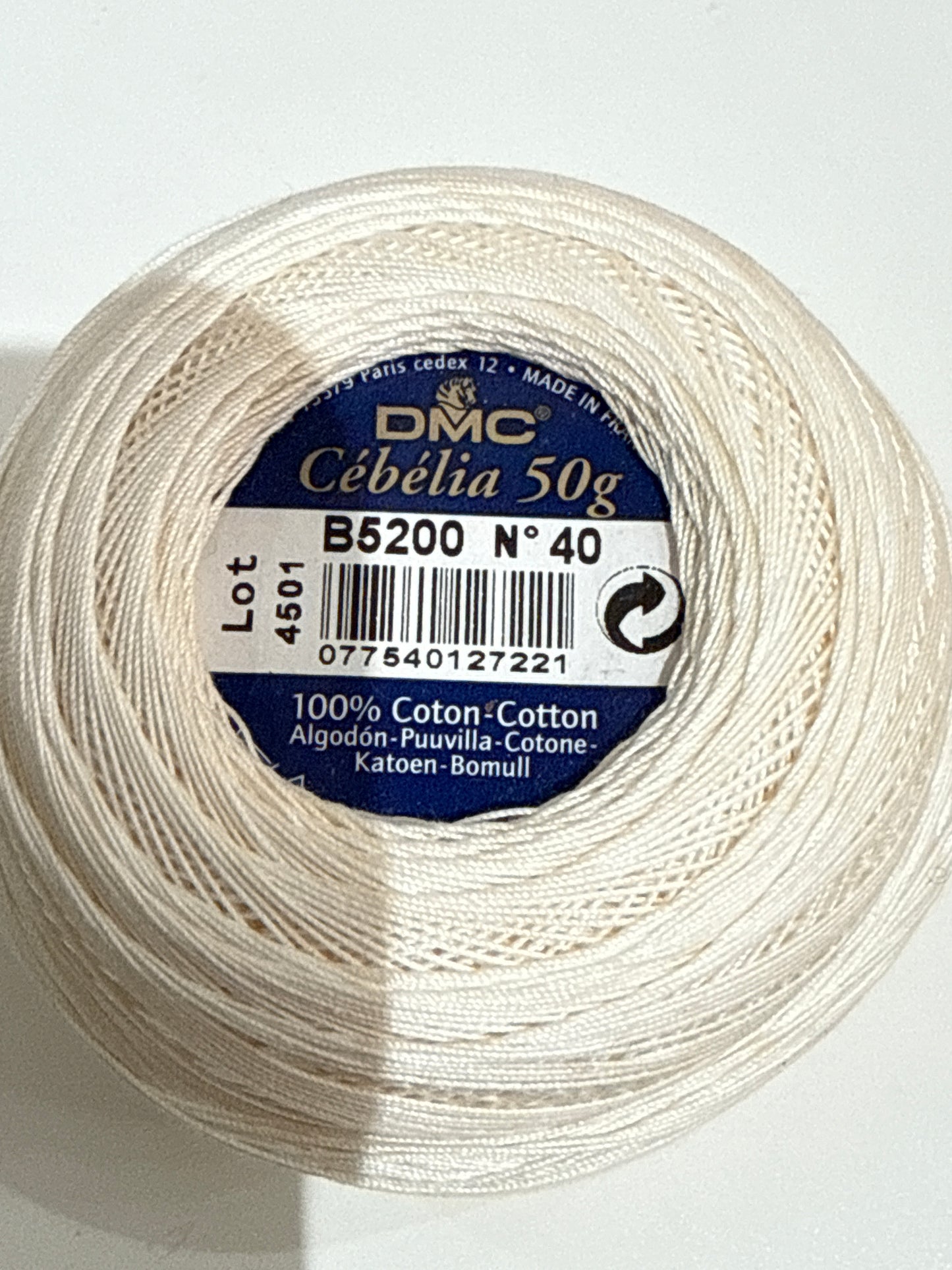 DMC CEBELIA  50 GRAMOS