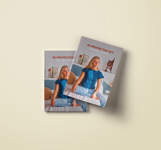 Libro: 30 Proyectos DIY para tejer historias,