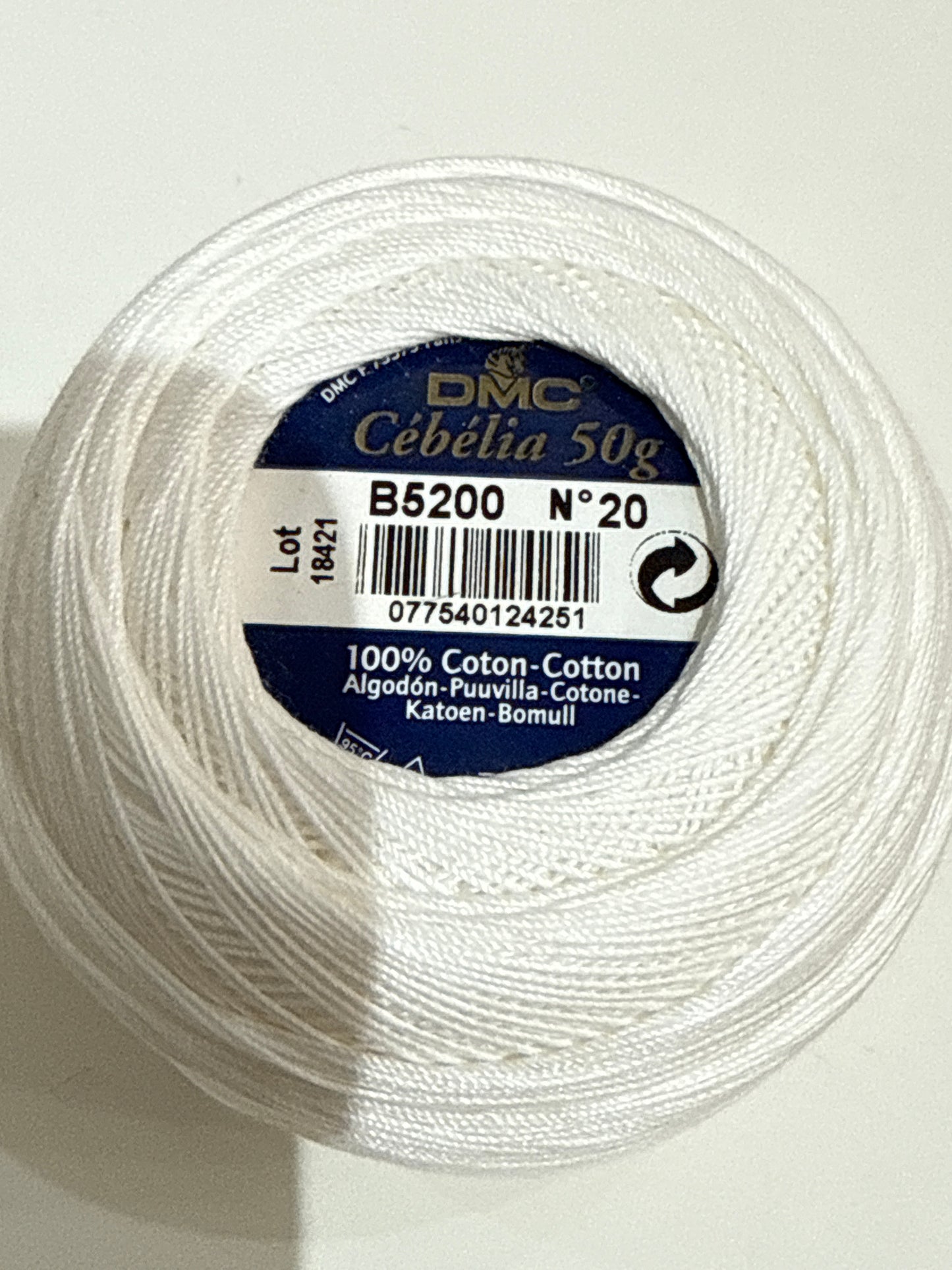 DMC CEBELIA  50 GRAMOS