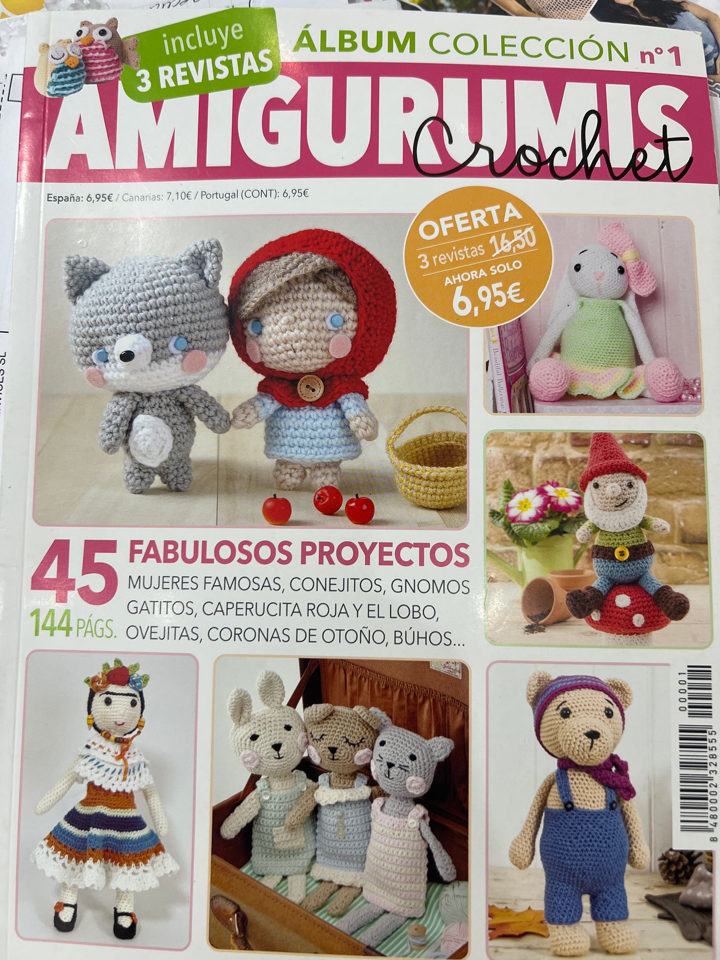 Revista - Amigurumis Crochet  - Álbum colección 1