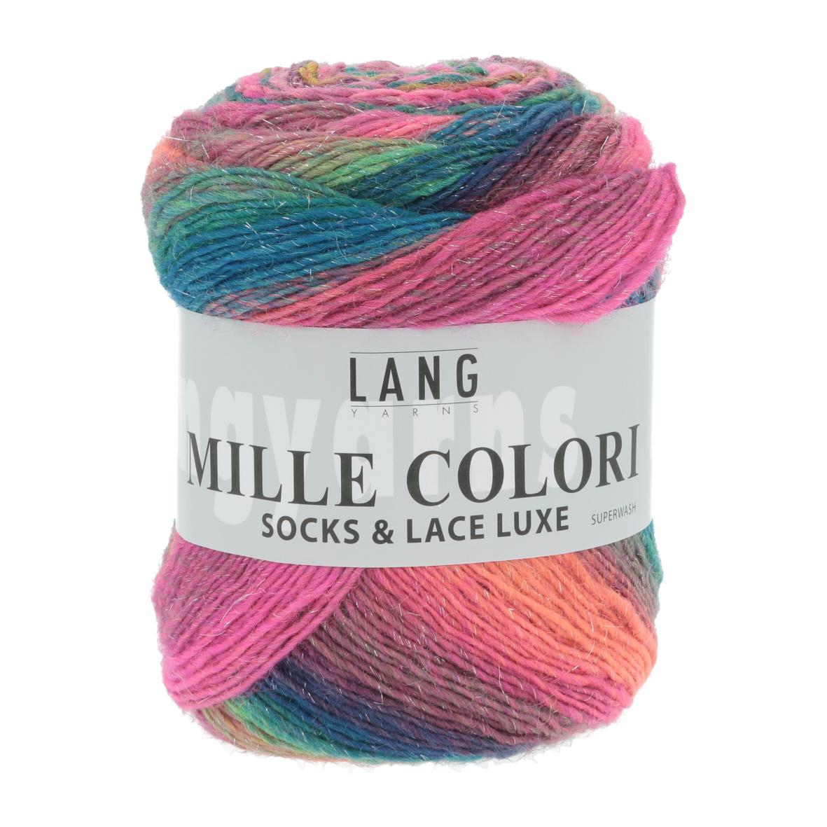 LANG MILLE COLORI SOCKS&LACE LUXE