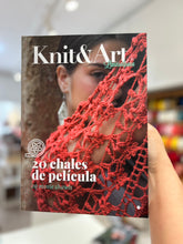 Cargar imagen en el visor de la galería, KNIT&amp;ART 7 -20  CHALES DE PELÍCULA by Lanas Alpaca
