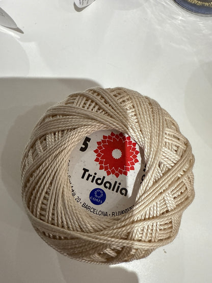 TRIDALIA ANCHOR  - COATS  GROSOR  5 ,8,12    50gr