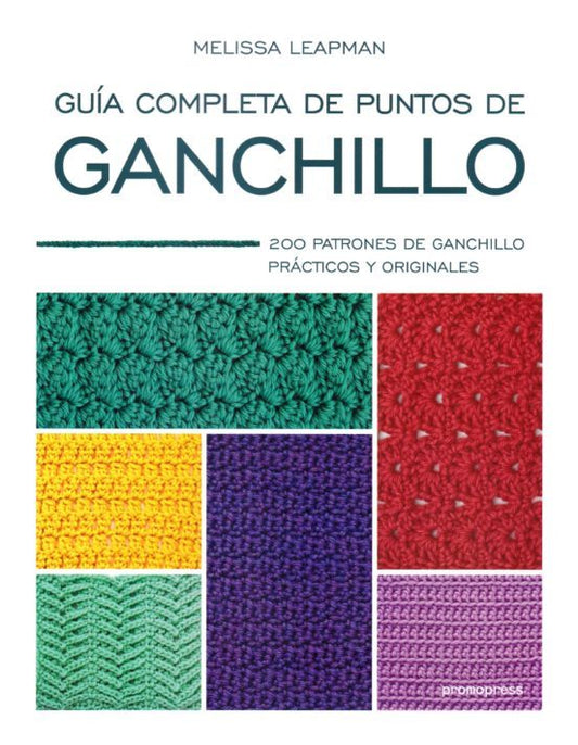 LIBRO Todos los puntos de ganchillo  - Melissa Leapman - Ed. HOAKI