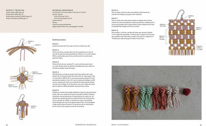 LIBRO Macramé:Accesorios  - Fanny Zedenius - Ed. GG