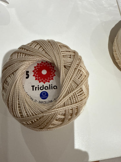 TRIDALIA ANCHOR  - COATS  GROSOR  5 ,8,12    50gr