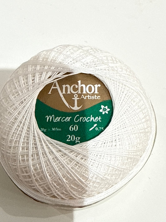 ANCHOR MERCER CROCHET 60            20 GRAMOS