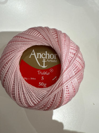 TRIDALIA ANCHOR  - COATS  GROSOR  5 ,8,12    50gr