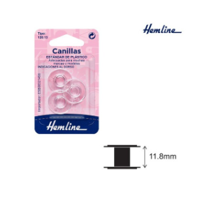 CANILLAS PLASTICO H120.13 (Blister 3 uds) STANDAR