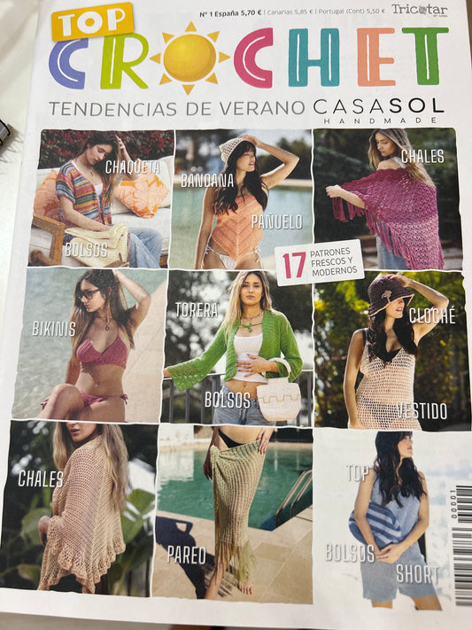 Revista - Top Crochet - Verano Casasol