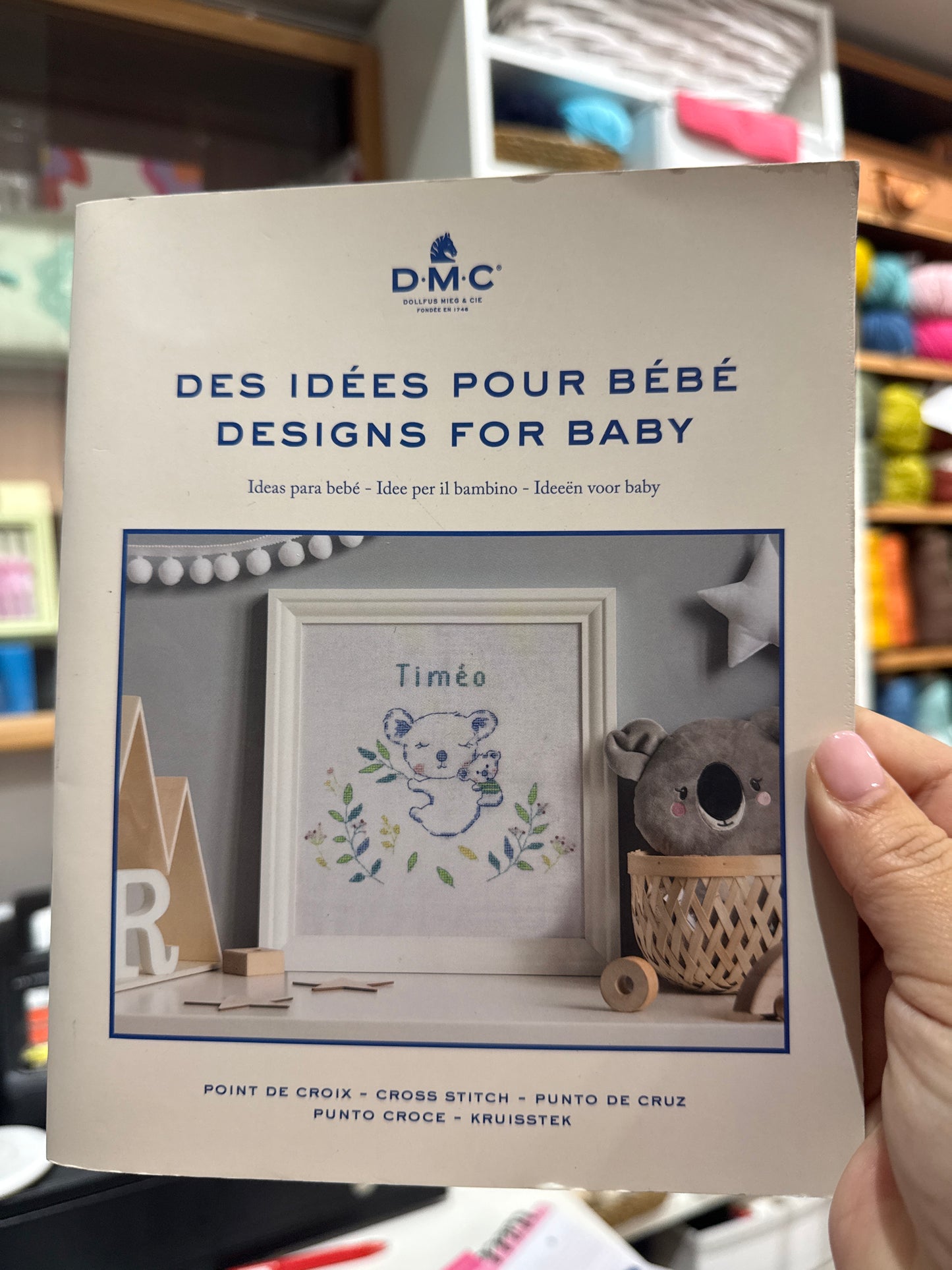 REVISTA DMC Creation  - Baby punto de cruz