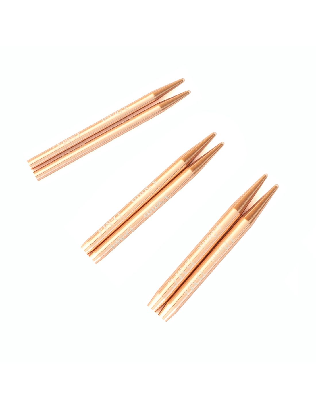 DMC - Mini puntas intercambiables DMC – acabado oro rosa (5 cm)