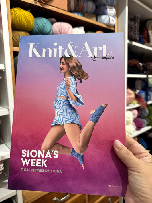 LIBRO - KNIT & ART -  LANAS ALPACA