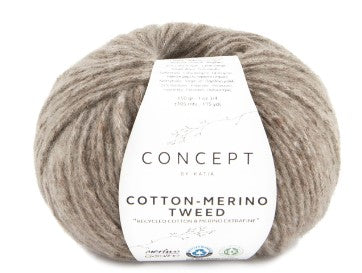 KATIA  COTTON MERINO TWEED