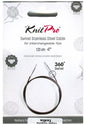 KNITPRO  Cable de acero giratorio 360