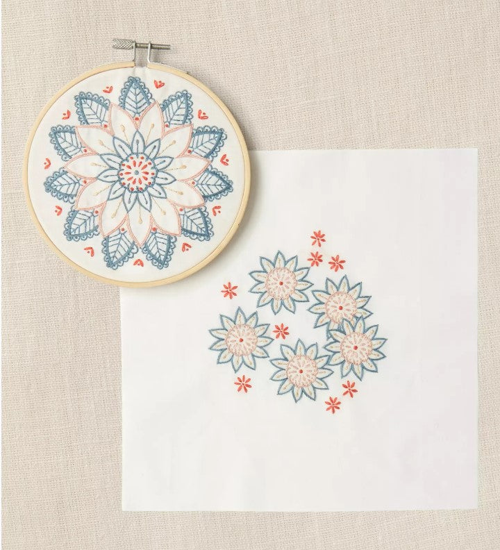 DMC - KIT Duo de Bordado Mandala Floral