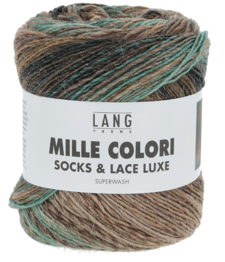 LANG MILLE COLORI SOCKS&LACE LUXE