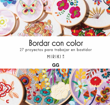 LIBRO Bordar con color 27 proyectos para trabajar con bastidor