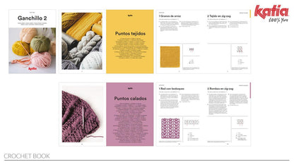 LIBRO Todos los puntos de ganchillo 2 - KATIA