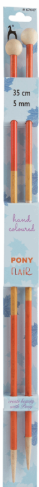 PONY FLAIR AGUJAS DE MADERA PLANA