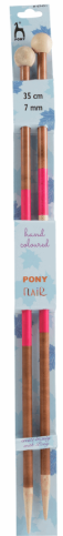 PONY FLAIR AGUJAS DE MADERA PLANA