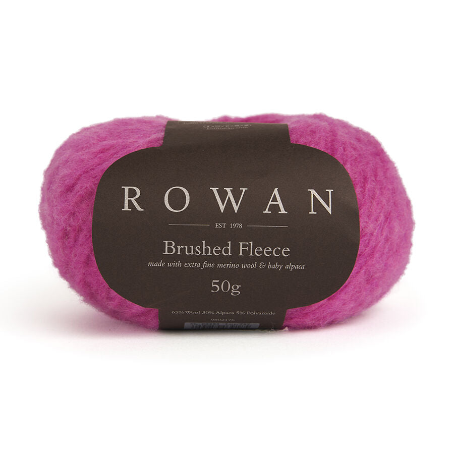 ROWAN BRUSHED FLEECE.
