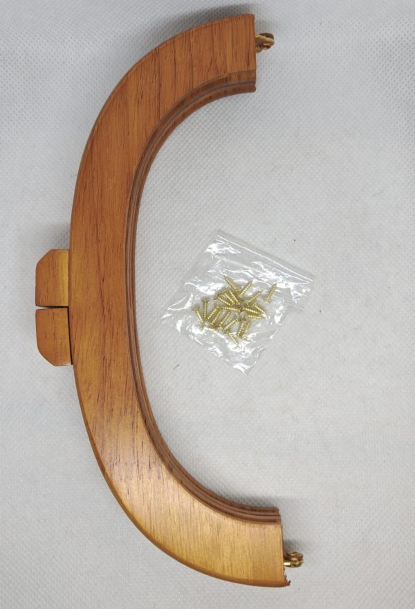 DMC - Asas de madera para bolso cierre magnético