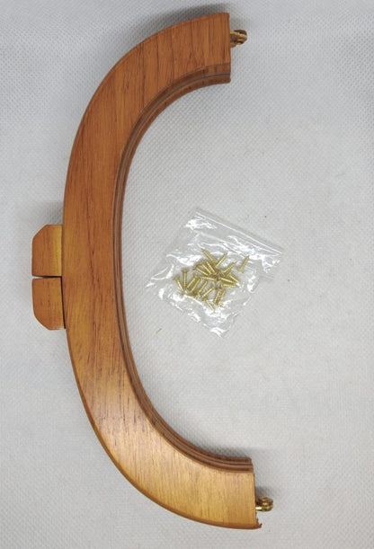 DMC - Asas de madera para bolso cierre magnético