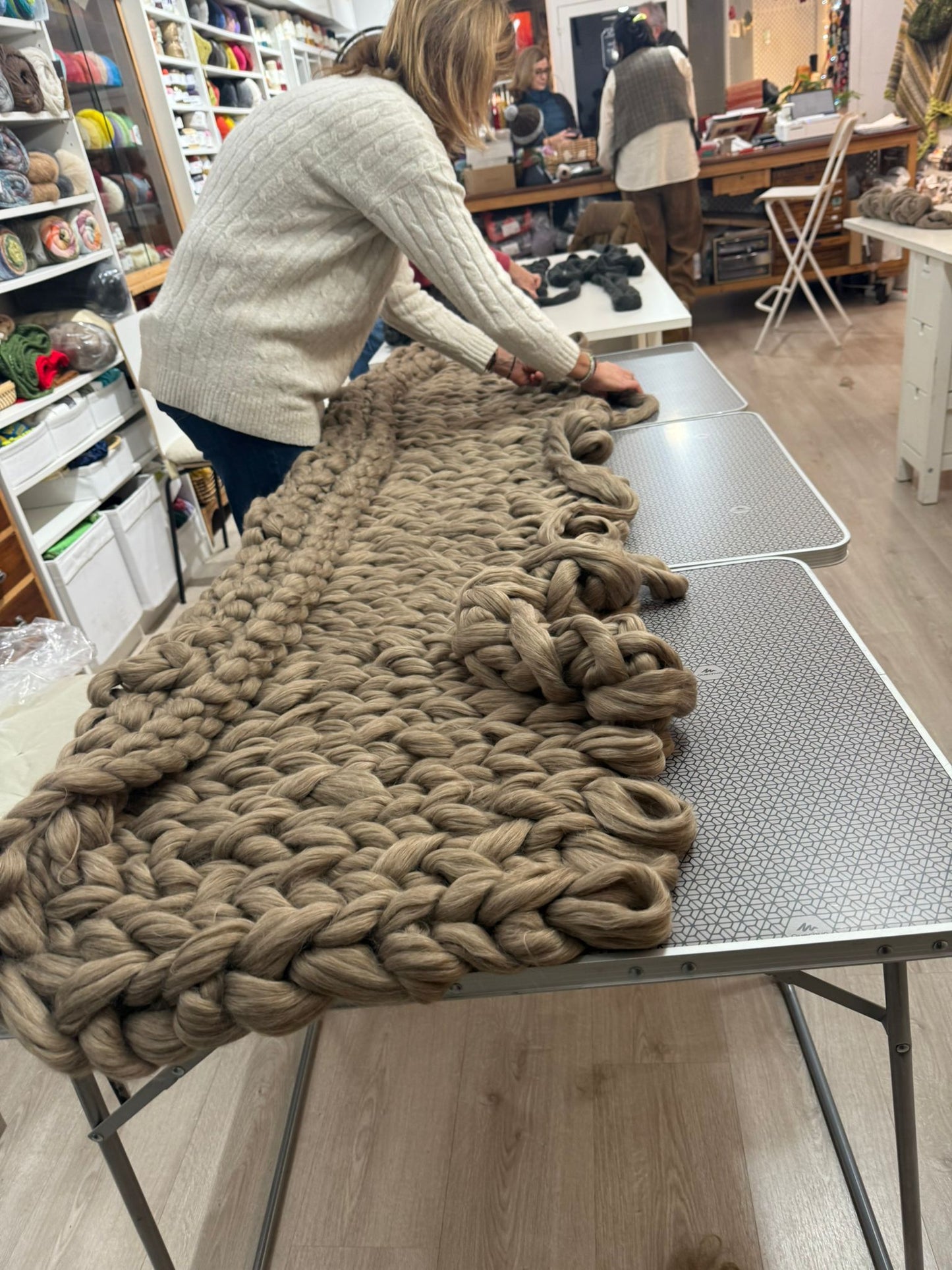 Taller - Mantas XXL  - Sábado  17 de Enero  de 10 a 13:00