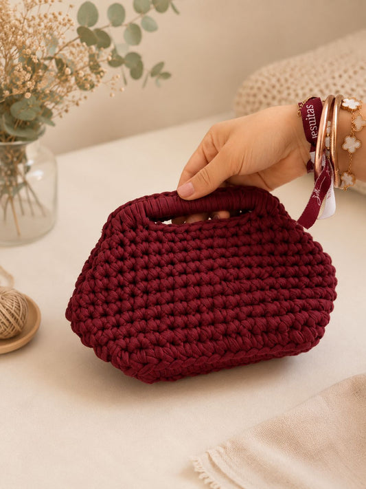 Taller - Bolso de Mano Marcela  - Viernes 10 de Julio  de 17h a 20h