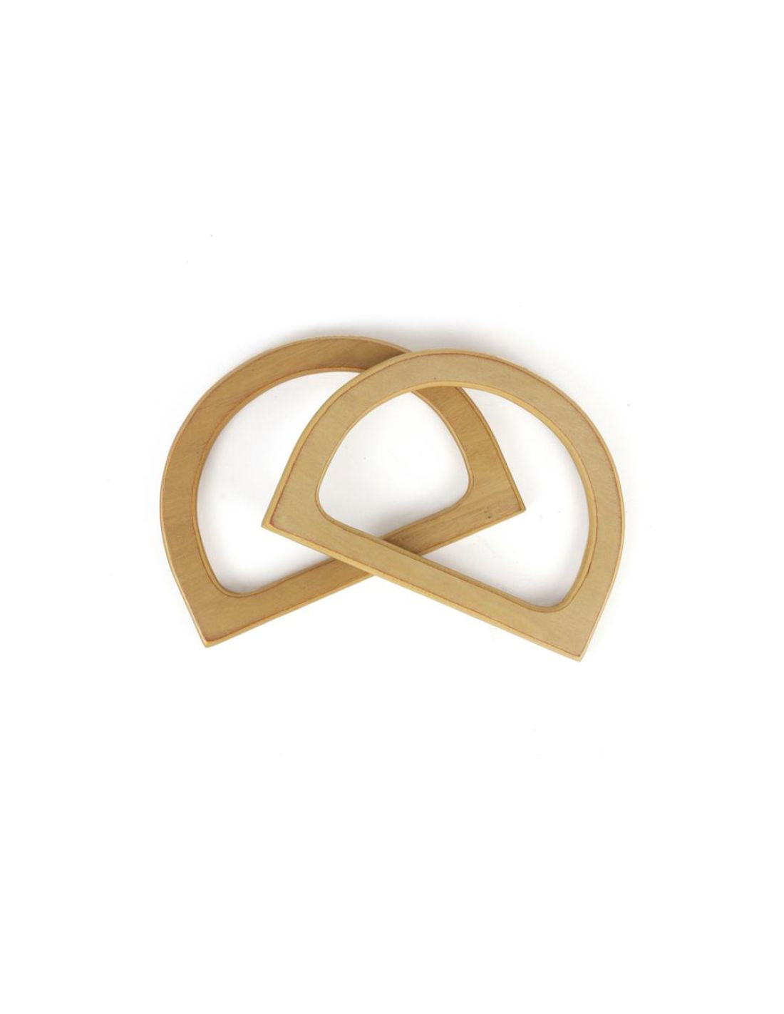 DMC - Asas semicírculo de madera para bolso