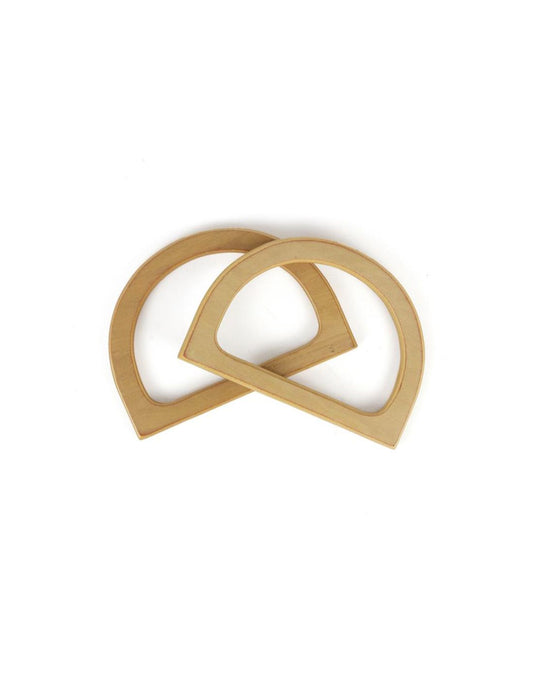 DMC - Asas semicírculo de madera para bolso