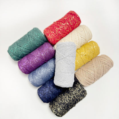 CASASOL COTTON AIR GLITTER 1MM