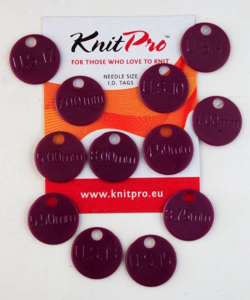 KNITPRO -Tags Identificadoras de Agujas