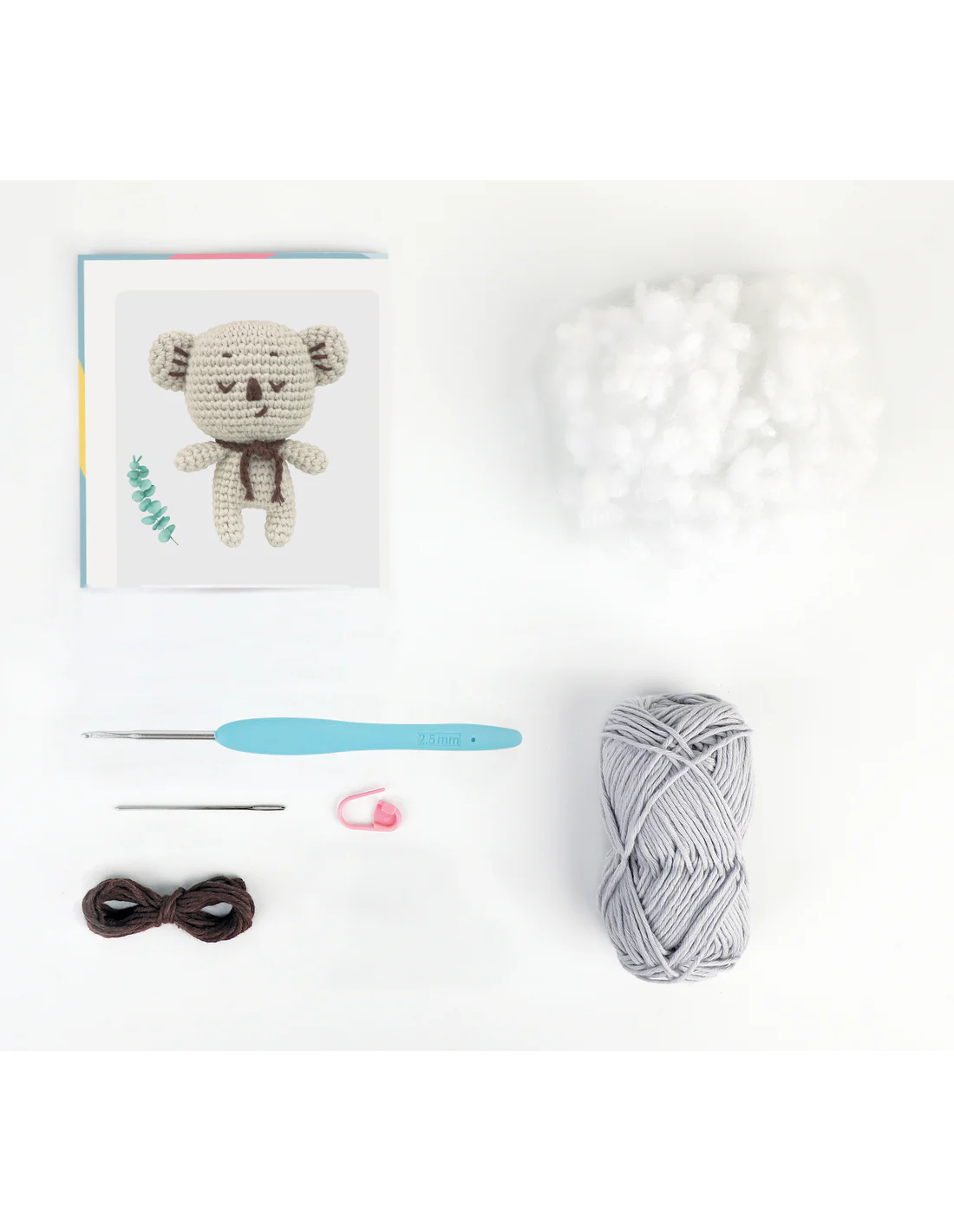 ANCHOR - Kit Mini amigurumi «Kai the Koala» Crochet