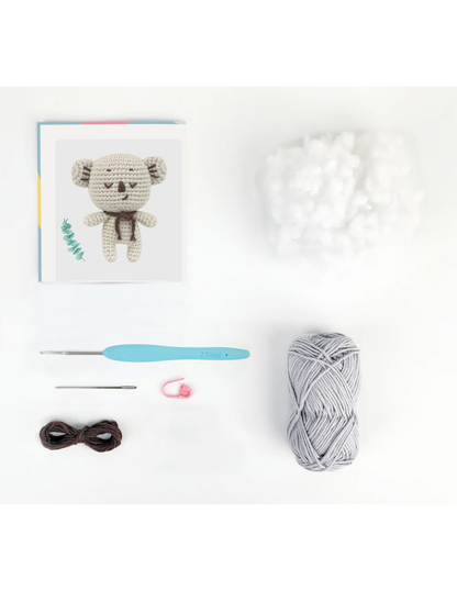 ANCHOR - Kit Mini amigurumi «Kai the Koala» Crochet