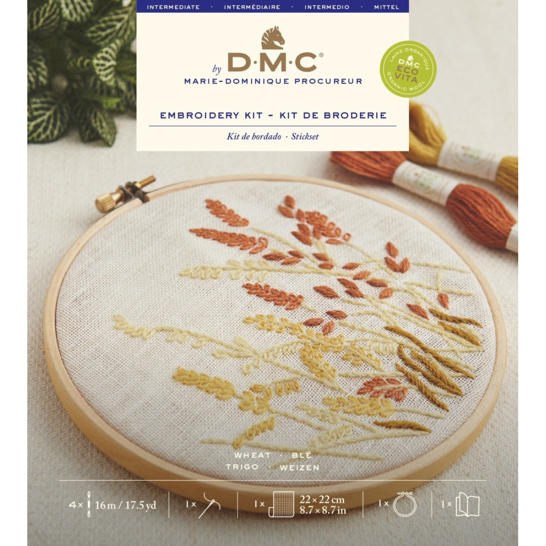 DMC - KIT Bordado Trigo