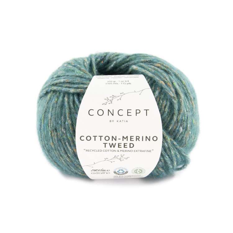KATIA  COTTON MERINO TWEED
