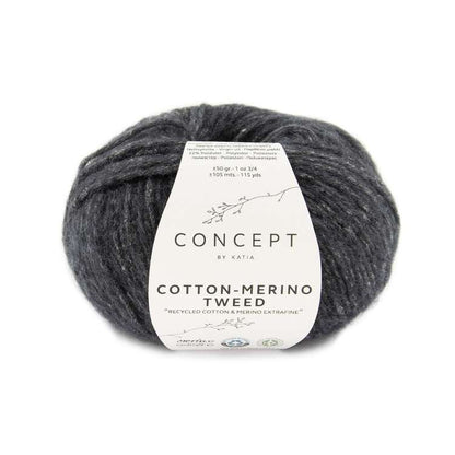 KATIA  COTTON MERINO TWEED