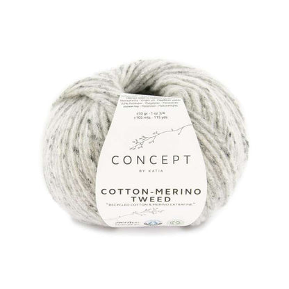KATIA  COTTON MERINO TWEED