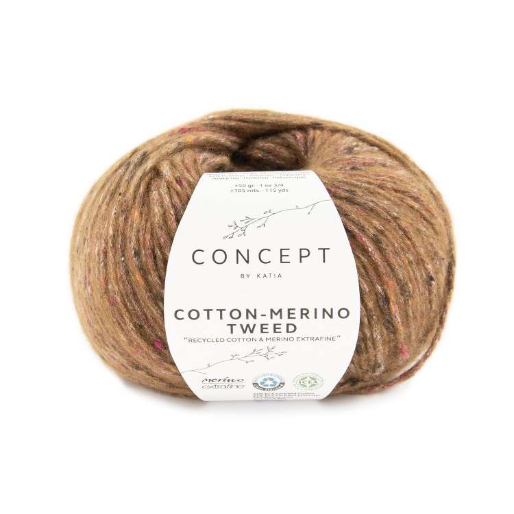 KATIA  COTTON MERINO TWEED