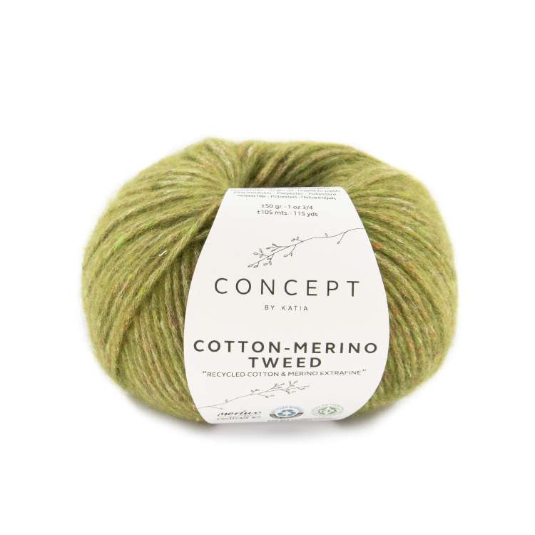 KATIA  COTTON MERINO TWEED