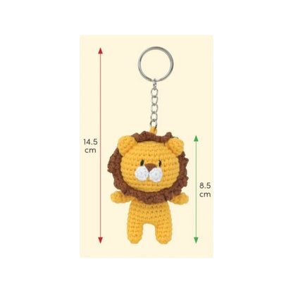 ANCHOR - Mini llavero amigurumi «Levi The Lion»