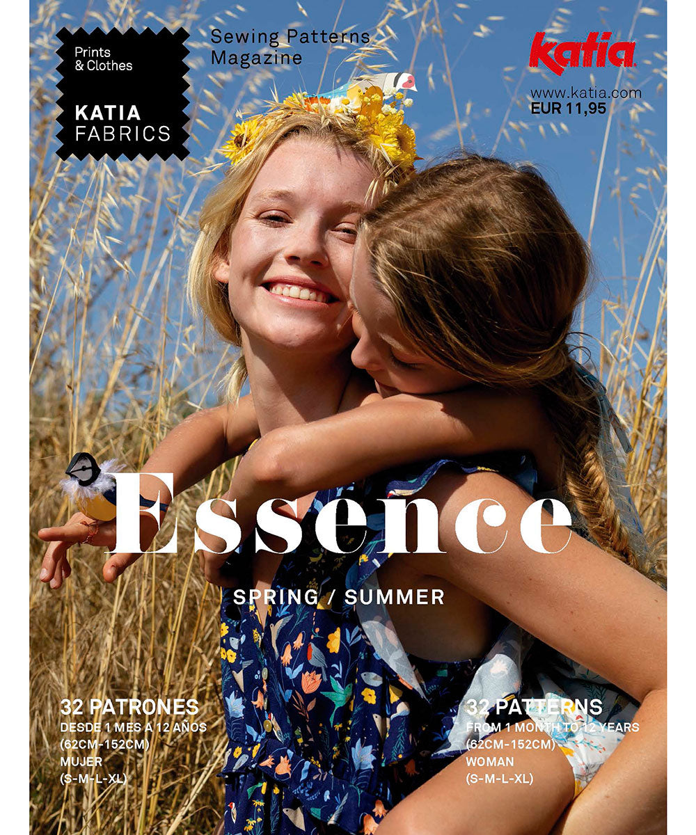 REVISTA KATIA Costura Essence 1 - Katia Fabrics - 32 Patrones